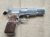  EMNİYET GÖREVLİSİNDEN RUHSATLI SIFIR AYARINDA ÇOK AZ KULLANILAN TEMİZ PARLAK KROM BALIKLI BROWNİNG